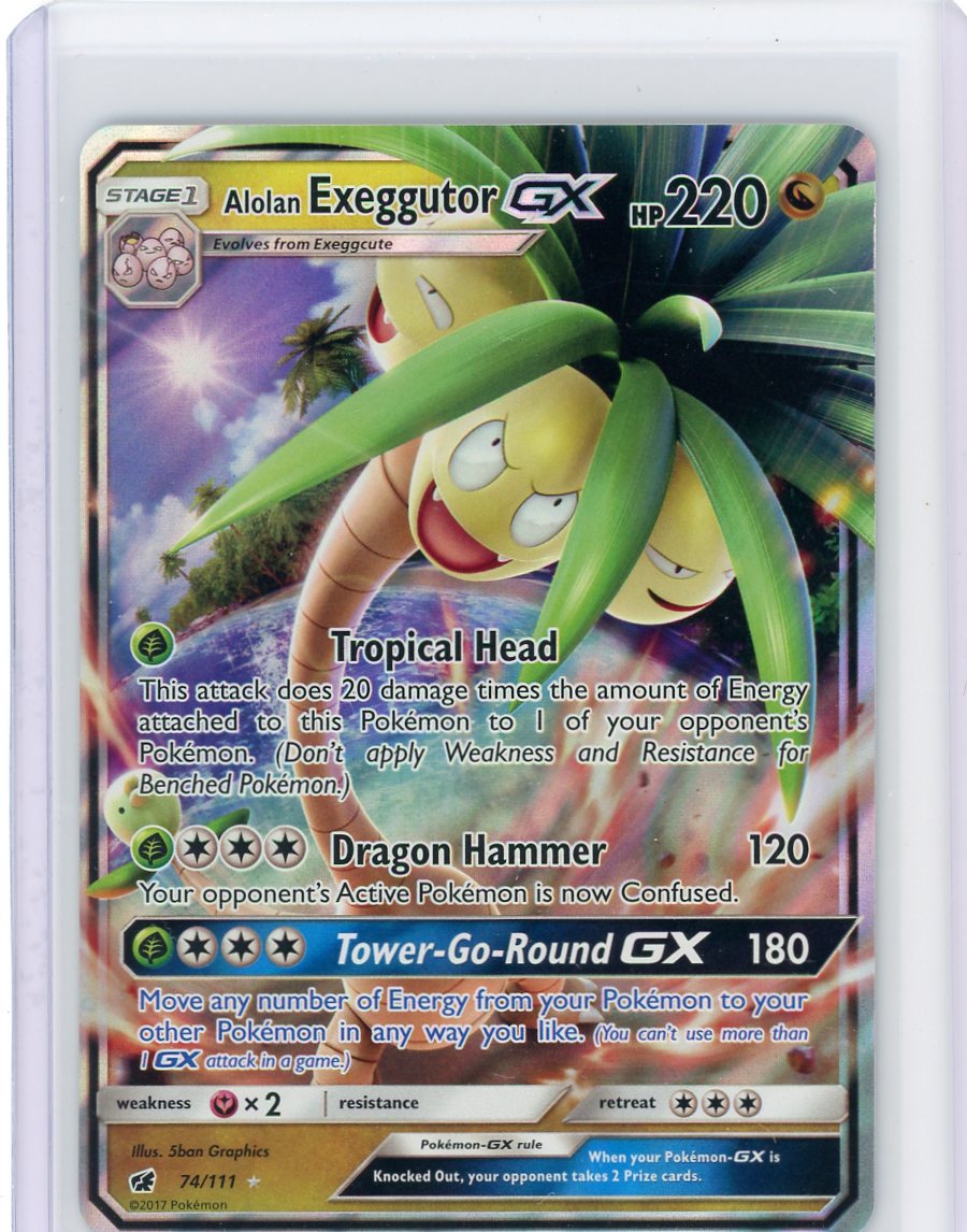 Alolan Exeguttor GX 74/111 Crimson Invasion