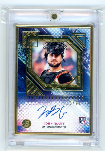Joey Bart 2021 Topps Transcendent Gold /20 Autograph Rookie