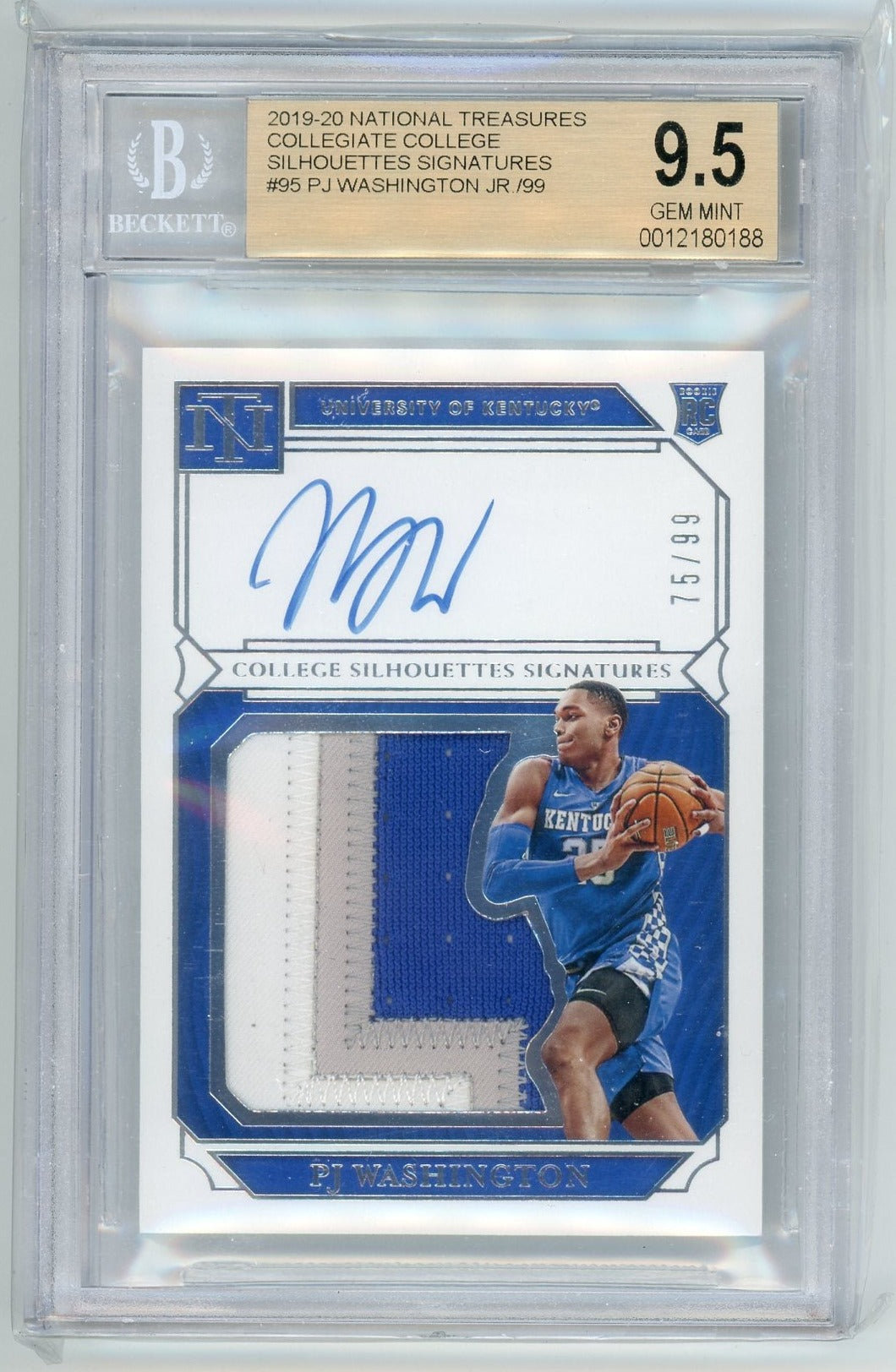 Top PJ Washington BGS 9.5 rookie