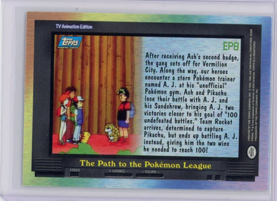 Topps Chrome EP8 The Path to the Pokémon League Foil