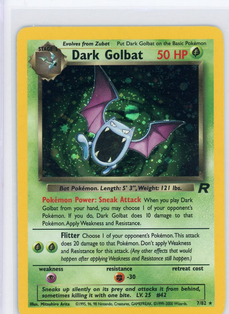 Dark Golbat Holo 7/82