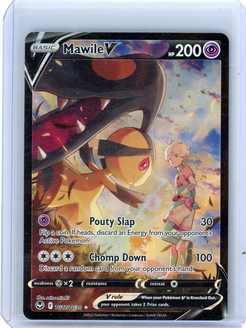 Mawile V 2022 Pokémon rare holo TG17/TG30