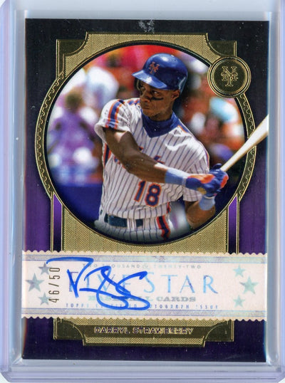 Darryl Strawberry 2022 Topps Five Star autograph #'d 46/50