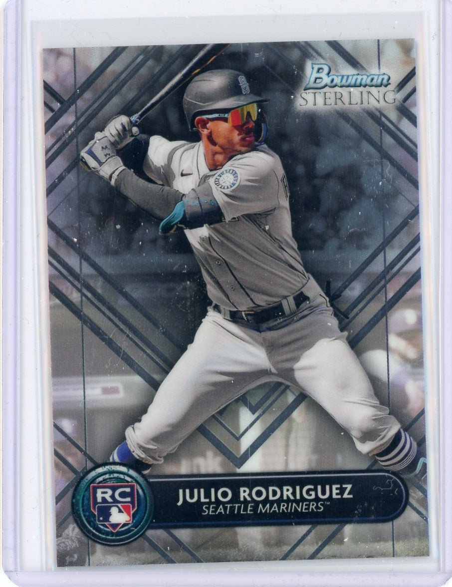 Julio Rodriguez 2022 Bowman Sterling rookie card #BSR-32