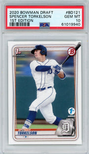 Spencer Torkelson 2020 Bowman Draft 1st Edition 1st PSA 10