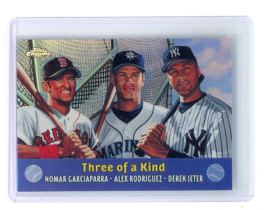 Alex Rodriguez & Nomar Garciaparra Autographed 2000 All-Star Premier  Shortstops – Picturing Jeter, Rodriguez & Garciaparra