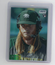 A.J. Puk 2020 Topps Stadium Club rookie foil #'d 14/25