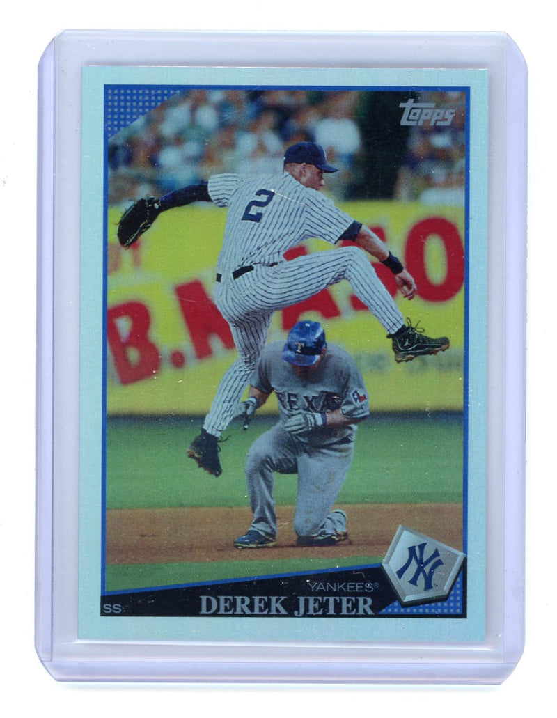 Derek Jeter 2022 Topps Call of the Captain reprint foil 