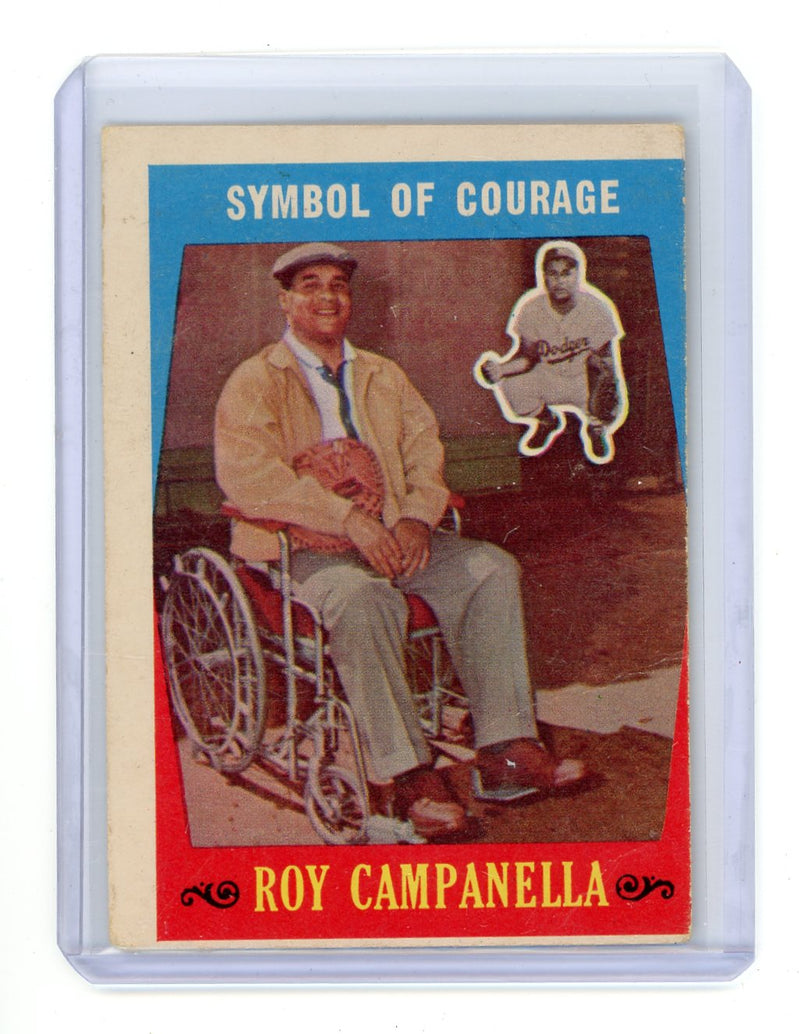 1959 Topps Roy Campanella (Symbol Of Courage)