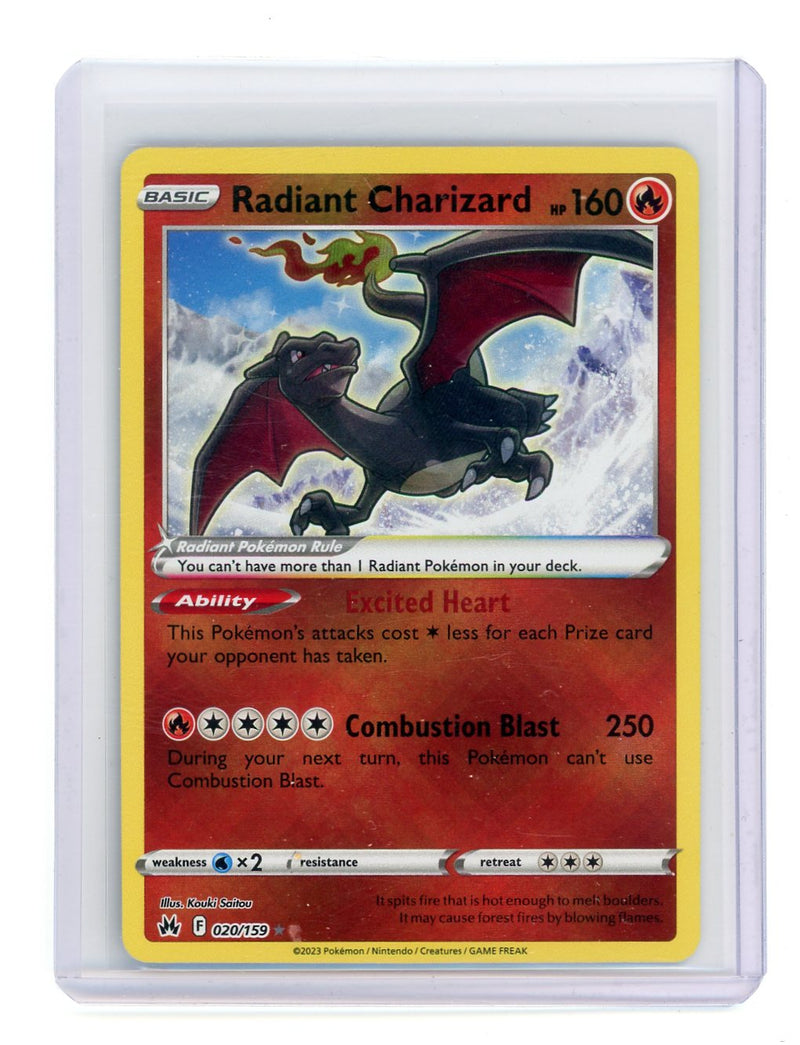 Radiant Charizard 2023 Pokémon rare holo 020/159