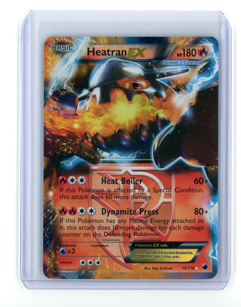 Heatran EX 2013 Pokémon rare holo 13/116