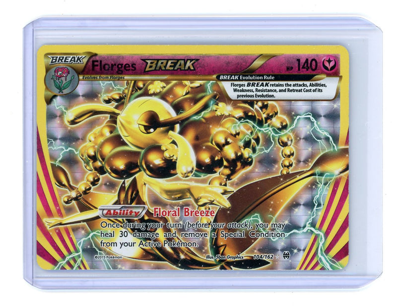 Florges Break 2015 Pokémon rare holo 104/162