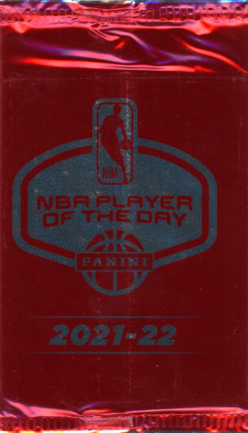 2021-22 Panini NBA Player of the Day pack