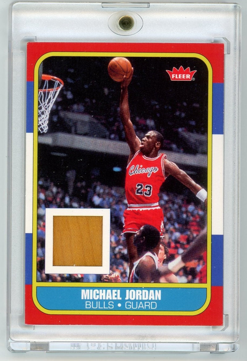 Michael Jordan 2007 Fleer 1986 Rookie - UNC Floor 