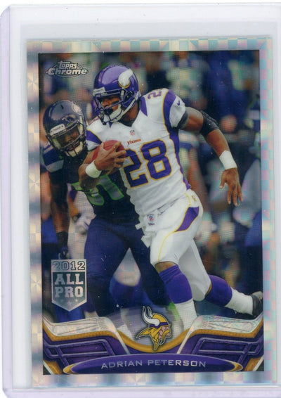 Adrian Peterson 2013 Topps Chrome X-Fractor 2012 All-Pro