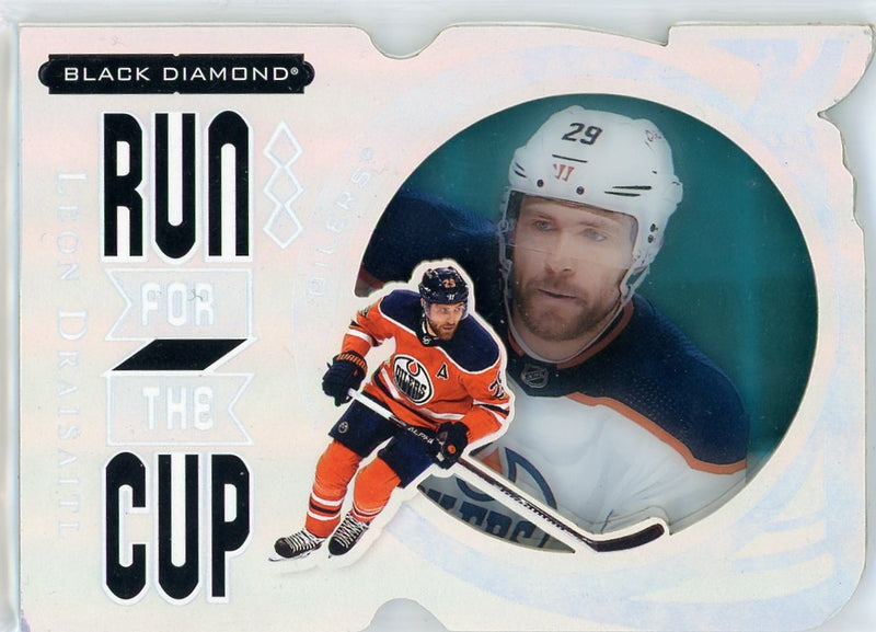 2021-22 Black Diamond Leon Draisaitl Run For The Cup RUN-LD OILERS /99