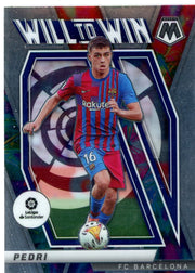 2021 Panini Mosaic Pedri Will To Win No. 11