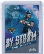 Trevor Lawrence 2021 Panini Aboslute BY STORM rookie card