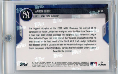 Aaron Judge - 2022 MLB TOPPS NOW® Card OS51 23/49