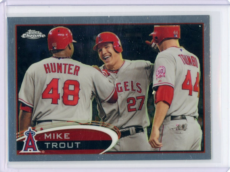 Mike Trout 2012 Topps Chrome 