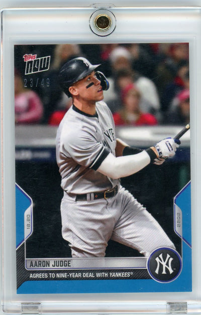 Aaron Judge - 2022 MLB TOPPS NOW® Card OS51 23/49