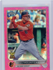 Ryan Mountcastle 2022 Topps Chrome Logofractor pink refractor #"d 097/199