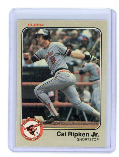 Cal Ripken Jr. 1983 Fleer
