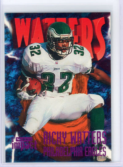 Ricky Watters 1997 Skybox Impact Rave #'d 108/150