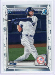 Austin Wells 2020 1st Bowman Draft Chrome