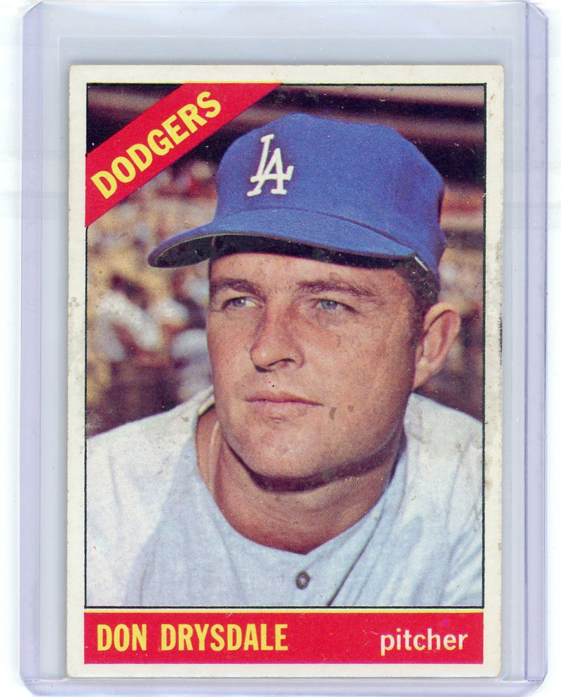 Don Drysdale 1966 Topps Card #430