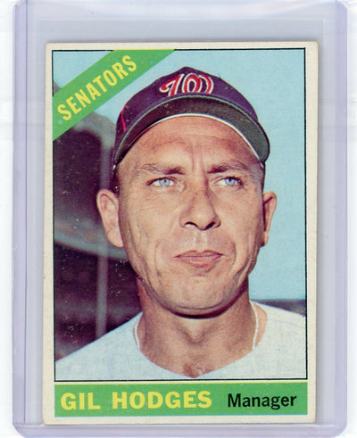 Gil Hodges (Manager card) 1966 Topps #386