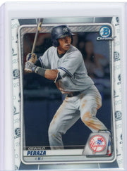 Oswald Peraza 2020 Bowman Draft Chrome