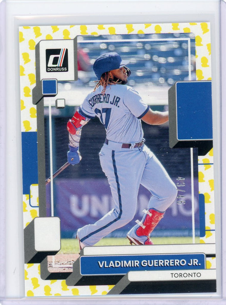 2022 Donruss #113 Vladimir Guerrero Jr. BLUE JAYS Red Foil