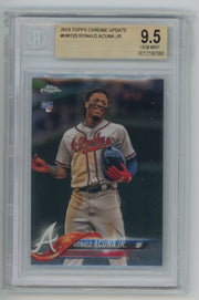 2018 Topps Chrome Update Ronald Acuna Jr. BGS 9.5
