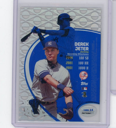 Derek Jeter 1998 Topps Tek Card #14 Pattern #59 acetate
