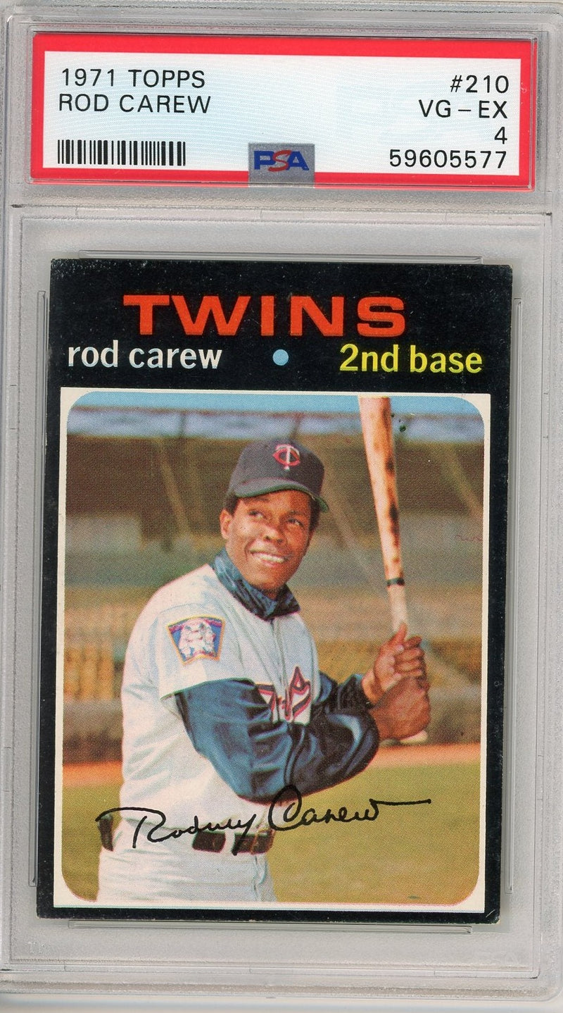 Rod Carew 1971 Topps PSA 4