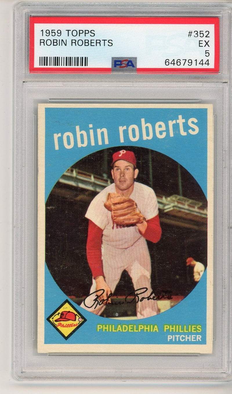 Robin Roberts 1959 Topps PSA 5