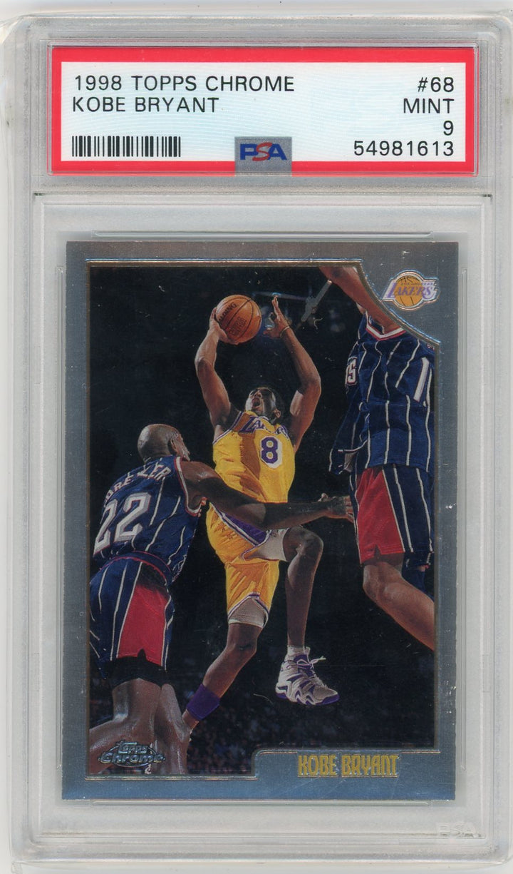 Kobe Bryant 1998 Topps Chrome PSA 9 – Piece Of The Game
