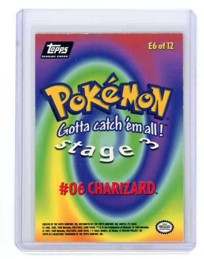 Charizard 1999 Topps x Pokémon holo foil #E6
