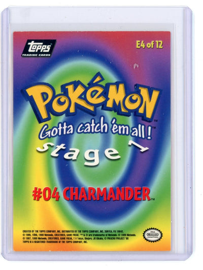 Charmander 1999 Topps x Pokémon #E4