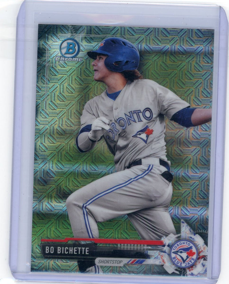 Bo Bichette 2017 Bowman Chrome Mojo Refractor Prospect