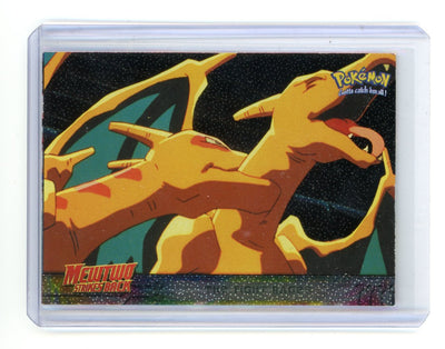 Charizard "The Fight Rages" 1998 Topps x Pokémon holo foil #35