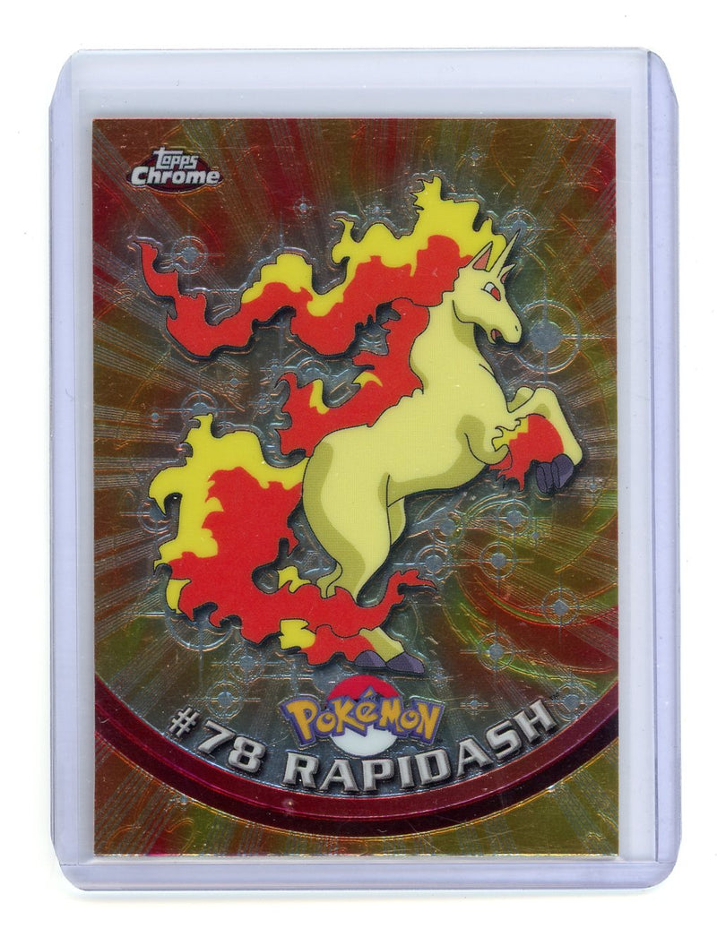 Rapidash 2000 Topps Chrome x Pokémon 