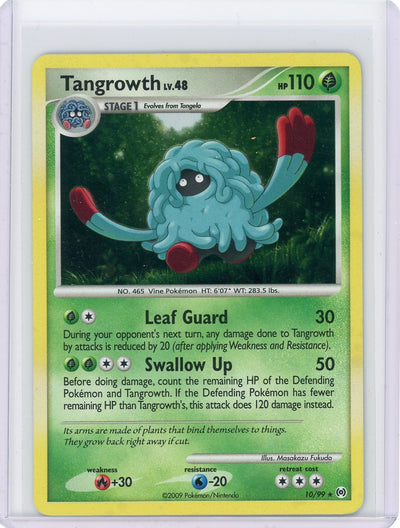 Tangrowth 2009 Pokémon Platinum Arceus rare holo 10/99