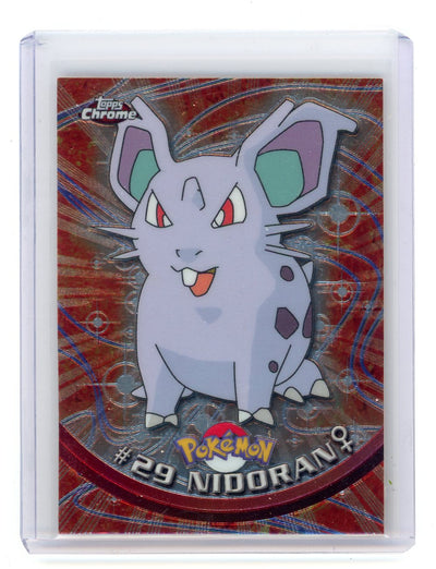 Nidoran 2000 Topps Chrome x Pokémon #29