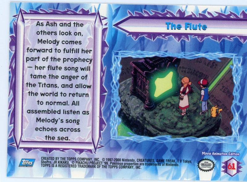 The Flute Holo Pokémon The Movie 2000