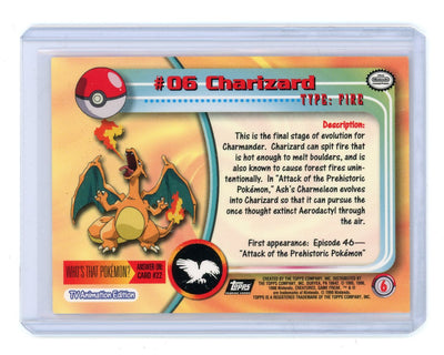 Charizard 1999 Topps x Pokémon #06