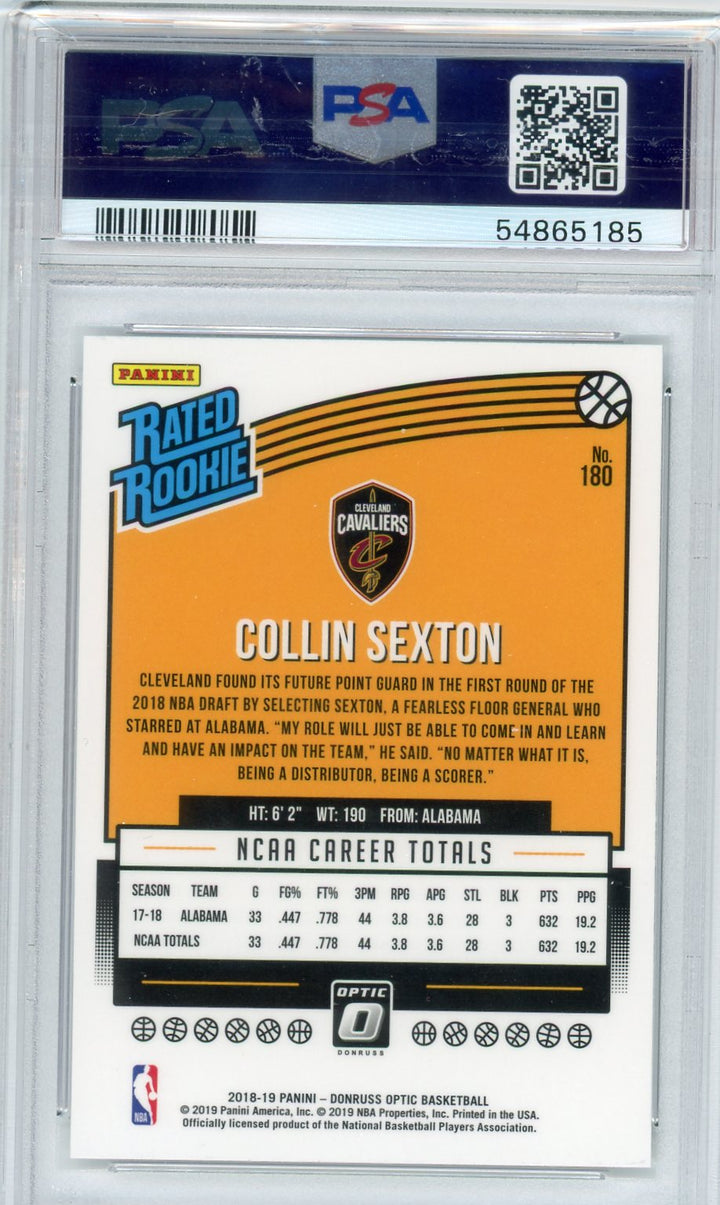 Collin Sexton Donruss buy AUTO