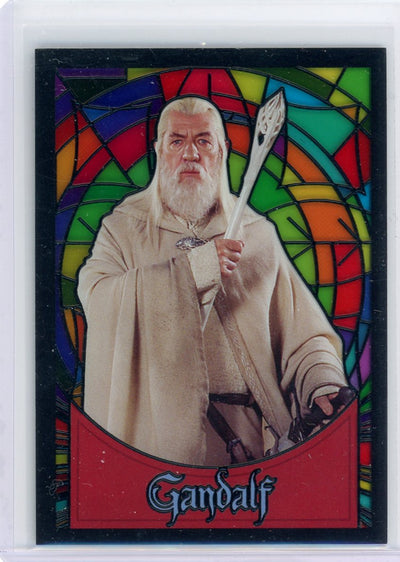2006 Lord of the Rings Gandalf Stained Glass #S5