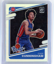 Cade Cunningham 2022 Panini Donruss Optic Silver Prizm "The Rookies" #1